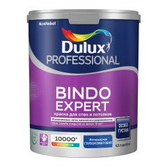 Краска интерьерная Dulux Professional Bindo Expert особо густая глубокоматовая база BW 4,5 л