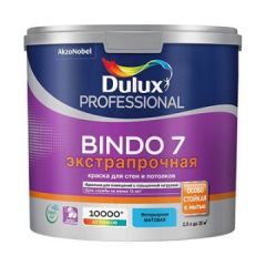 Краска Dulux Professional Bindo 7 экстрапрочная BW 2,5 л