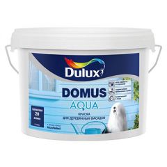 Краска Dulux Domus Aqua для деревянных фасадов база BW 2,5 л