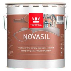 Краска фасадная водоразбавляемая силиконовая Tikkurila Novasil База А 2,7 л
