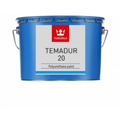 Краска полиуретановая двухкомпонентная Tikkurila Temadur 20 полуматовая база TVL 2,25 л