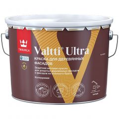 Краска для деревянных фасадов Tikkurila Valtti Ultra матовая база A 9 л