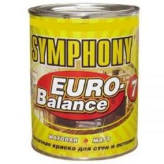 Краска Symphony Euro-Balance 7 A металлическое ведро 0,9