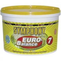 Краска Symphony Euro-Balance 7 A металлическое ведро 2,7 л