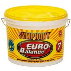 Краска Symphony Euro-Balance 7 A пластиковая банка 2,7 л