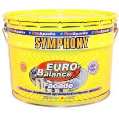Краска Symphony Euro-Balance Facade Nord КА 9 л
