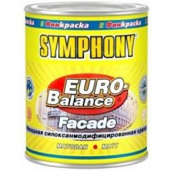 Краска Symphony Euro-Balance Facade Siloxan LAP 0,9 л