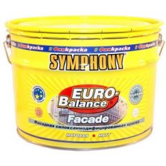 Краска Symphony Euro-Balance Facade Siloxan LAP 2,7 л