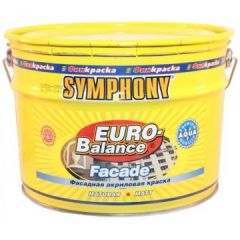 Краска Symphony Euro-Balance Facade Aqua LС 9 л