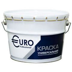 Краска моющаяся СТК Профи Euro Professional для влажных помещений (БС-771) 9 л