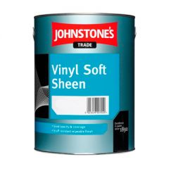 Краска водоэмульсионная интерьерная с легким блеском Johnstones (Джонстон) VINYL SOFT SHEEN Brilliant White (301486) 2,5 л