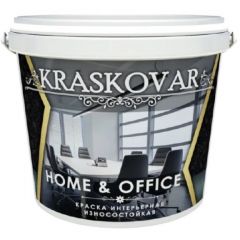 Краска интерьерная Kraskovar Home & Office износостойкая База C (1900001591) 2 л
