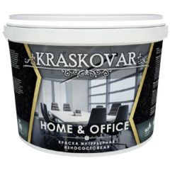 Краска интерьерная Kraskovar Home & Office износостойкая База C (1900001593) 0,9 л