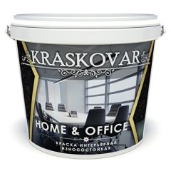 Краска интерьерная Kraskovar Home & Office износостойкая База А (1900001352) 2 л