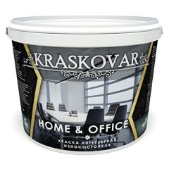 Краска интерьерная Kraskovar Home & Office износостойкая База А (1900001353) 5 л