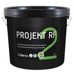 Краска для потолков Colorex Projekt 2 RF совершенно матовая 3 л