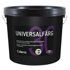 Краска универсальная Colorex Universalfarg 30 уретано-алкидная полуматовая база A 0,9 л