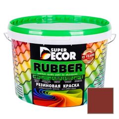 Краска Super Decor (Супер Декор) резиновая ВД-АК-103 Дикая вишня 40 кг