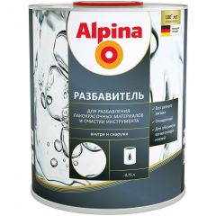 Разбавитель для алкидных лакокрасочных материалов Alpina 0,75 л