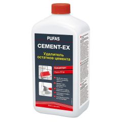 Удалитель остатков цемента Pufas Cement-Ex концентрат (112-004801092) 1 л