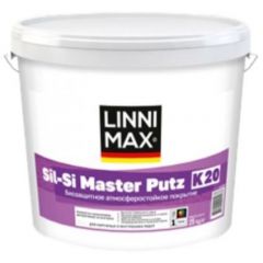 Штукатурка декоративная силикатно-силиконовая Linnimax Sil Si Master Putz / Сил Си Мастер Путц K15 База 1 25 кг