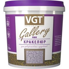 Лак кракелюр VGT (ВГТ) Gallery для декоративных эффектов 0,2 кг
