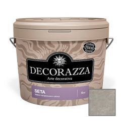 Декоративное покрытие Decorazza Seta Nova Argento с эффектом натурального шёлка (ST 11-60) 5 л