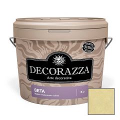 Декоративное покрытие Decorazza (Декоразза) Seta Nova Argento с эффектом натурального шелка (ST 11-62) 5 л