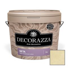 Декоративное покрытие Decorazza (Декоразза) Seta Nova Argento с эффектом натурального шелка (ST 11-63) 5 л