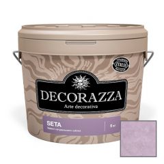 Декоративное покрытие Decorazza (Декоразза) Seta Nova Argento с эффектом натурального шелка (ST 11-99) 5 л