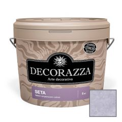 Декоративное покрытие Decorazza (Декоразза) Seta Nova Argento с эффектом натурального шелка (ST 11-102) 5 л