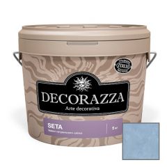 Декоративное покрытие Decorazza (Декоразза) Seta Nova Argento с эффектом натурального шелка (ST 11-151) 5 л