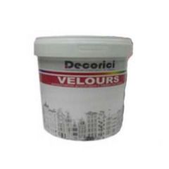 Декоративное покрытие Decorici Velour silver перламутровый эффект 5 л