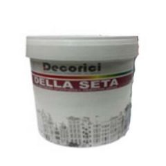Декоративное покрытие Decorici Della Seta Silver 1 л