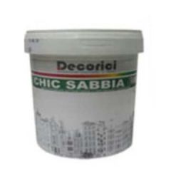 Декоративное покрытие Decorici Chic Sabbia Silver 1 л