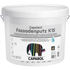 Декоративная штукатурка Caparol Capatect Fassadenputz Pro K15 бесцветная камешковая база 3 25 кг
