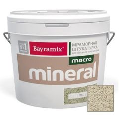Декоративная штукатурка Bayramix Mineral Macro мраморная №1015 1,5-2 мм 20 кг