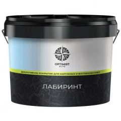 Декоративное покрытие Optimist Elite (Оптимист Элит) Лабиринт (D 706) 7 кг