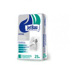 Декоративная штукатурка Jetbau (Джетбау) Короед Белый 25 кг