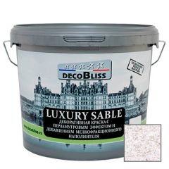 Краска декоративная DecoBliss LUXURY SABLE с добавлением мелкофракционного наполнителя 5 кг