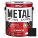 Эмаль универсальная Denalt Metall Anti-Rust Enamel 2 in1 Liquid High Closs Plastic Art-01 Жидкий пластик глянцевая черная 3,78 л