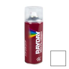 Эмаль аэрозольная универсальная RayDay (Рейдей) матовая RAL 9003 белая (RD-033) 520 мл