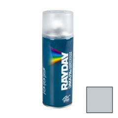 Эмаль аэрозольная универсальная акриловая RayDay (Рейдей) металлик алюминий (RD-014) 520 мл