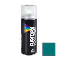 Эмаль аэрозольная универсальная RayDay (Рейдей) полуматовая RAL 5021 бирюзовая (RD-059) 520 мл