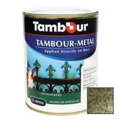Эмаль-грунт по ржавчине Tambour Metal молотковая глянцевая бронза (543-309) 0,75 кг