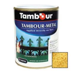 Эмаль-грунт по ржавчине Tambour Metal молотковая глянцевая медь (543-317) 0,75 кг