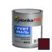 Грунт-эмаль акриловая антикоррозийная Colorika Prof Professional AR12 по металлу вишневая (RAL 3005) 9 л
