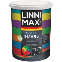 Эмаль акриловая Linnimax (Линнимакс) Аква универсальная глянцевая База 3 2,35 л