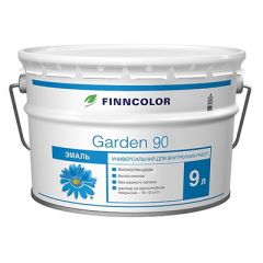 Эмаль алкидная Finncolor Garden 90 универсальная глянцевая база A 9 л