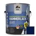 Эмаль по ржавчине 3-в-1 Dufa Premium Hammerlack Glatt гладкая глянцевая Синяя 2,5 л